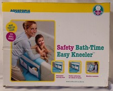 Aquatopia Safety Bath-Time Easy Kneeler w/Comfy Cushioning-Machine Washable-NIOB