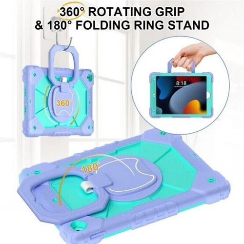 Für iPad A16 11. Gen Air M3 11 13 Zoll 2025 Robuste Stoßfeste Bumper Hülle - Bild 137 von 143