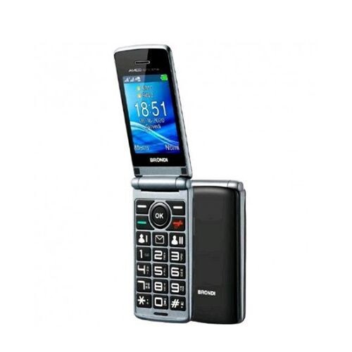 Brondi Amico Sincero 6,1 cm (2.4") Nero Telefono per anziani