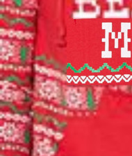 NWT - SPENCER'S Men's 'BEER ME' Red UGLY CHRISTMAS HOODIE - 2XL