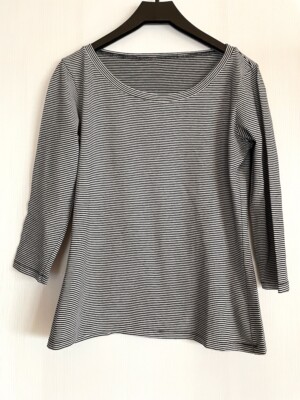 MaxMara Weekend Damen T-Shirt Größe M schwarz-beige