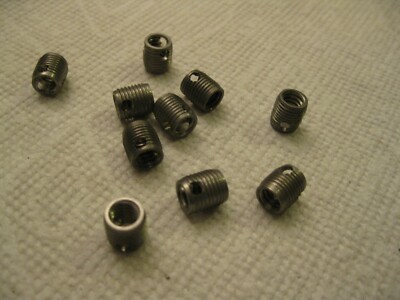 1/4-20 Tap-Lok Hole Series Stainless Thin Wall Thread Inserts 3/8'' Lg 10pc 