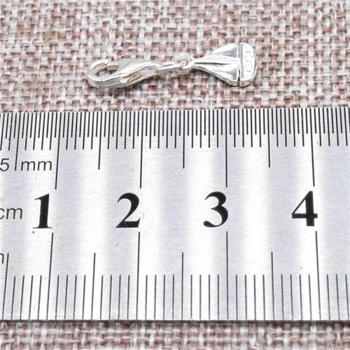 925 Sterling Silver Sailboat Clip On Charm Lobster Clasp for Bracelet Necklace - Picture 2 of 5
