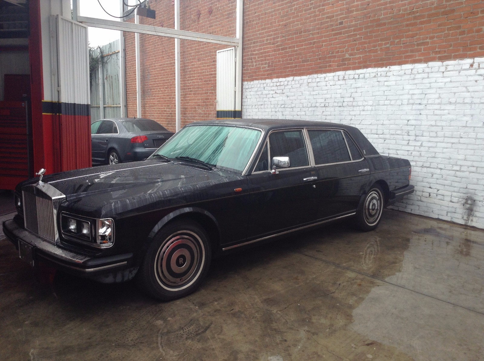 81 - 91 ROLLS ROYCE SILVER SHADOW 15x6 STEEL RIMS WHEEL fos spare 