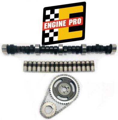 Stage 2 Camshaft & Lifters w/ Adj Timing Set for Chevrolet SBC 350 420/433 Lift