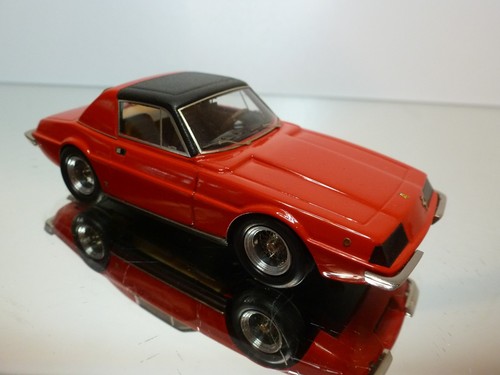 ABC BRIANZA 110 FERRARI 330 GTI ZAGATO CONVERTIBLE - RED 1:43 - EXCELLENT - 7/8 - Picture 6 of 9