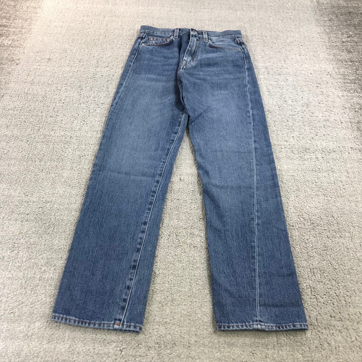 TOTEME|JEANS (Twisted seam denim (234-232-744 32 230)) Toteme Jeans Womens 23 x 32 Denim Pant Twisted Seam Jeans