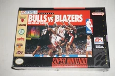 Bulls Vs Blazers (Super Nintendo SNES) NEW in Box Factory Sealed