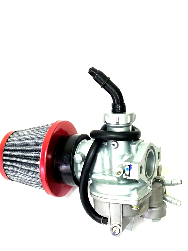 Carburador y filtro de aire para Honda TRX125 Fourtrax ATV 1985-1986-1987-1988 Foto 3 de 4