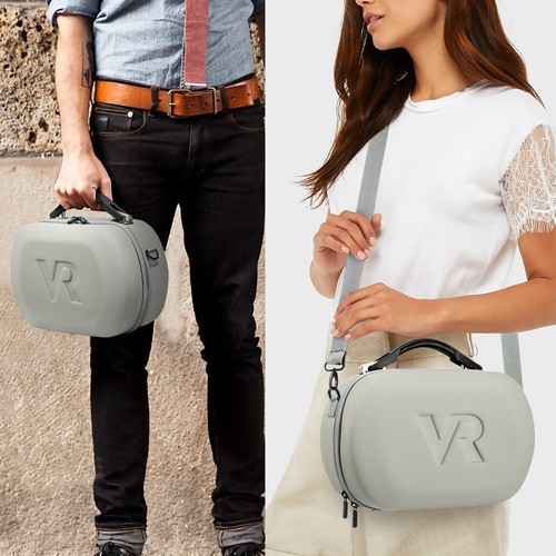 Hard Carrying Case for Apple Vision Pro/Meta Quest 3S/3/2 VR Gaming Headset Bag - Afbeelding 12 van 12