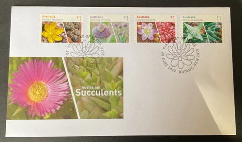 FDC:    2017 AUSTRALIAN SUCCULENTS  LF 263