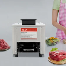 850W Electric Meat Cutter Machine Stainless Steel Slicer Shredder 310r/min Speed