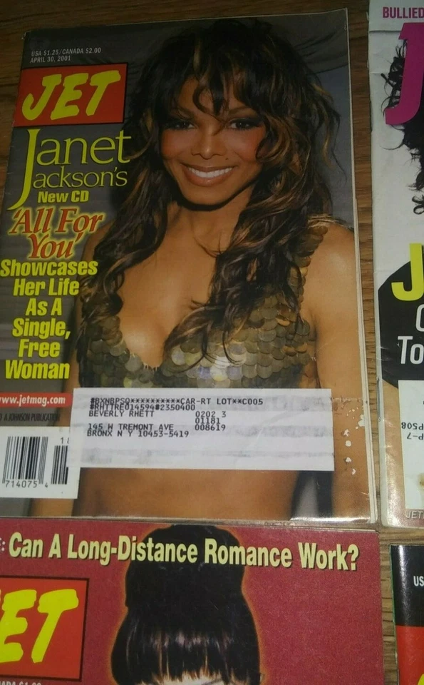 JET Magazine September 7, '98 JANET JACKSON,+ 3 ISSUES, good-fair cond. - Image 3 of 4