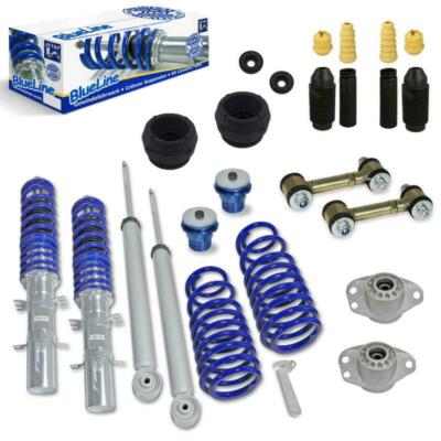 Sport Gewindefahrwerk Set für VW Golf 4 1J Audi A3 8L Skoda Octavia Seat Leon 1M