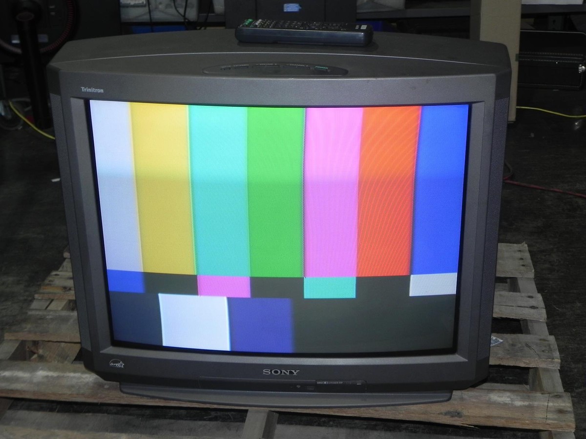 Sony Trinitron KV-27V66 27” CRT TV V-Series Curved Trinitron