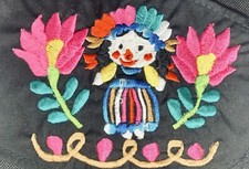 Handmade Cultural Embroidered Face Mask Cubrebocas Artesanal En bordado Mex