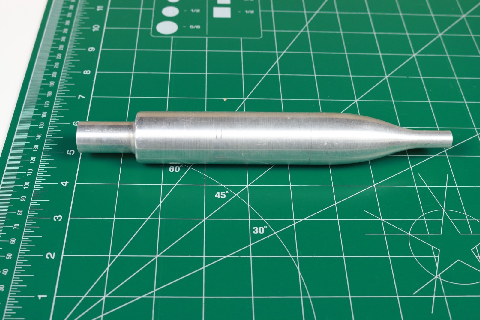 Vintage MACS Wizard Short Tuned Exhaust Pipe for RC Airplane Engines