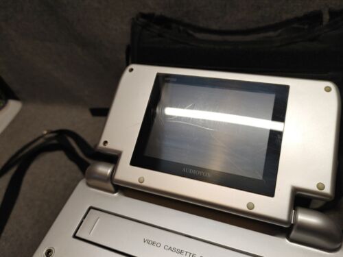 RARE Vintage Audiovox VBP2000 Portable VHS 5" LCD Screen w/ Power Adapter - Picture 6 of 17