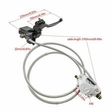 Rear Hydraulic Disc Brake Master Cylinder Caliper for 150cc GY6 Coolsport Kazuma