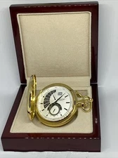 Regent 11370100 Gold Analog Stainless Steel Silver Dial Quartz Watch BW100