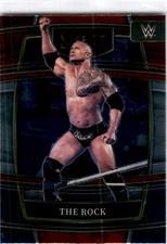 Buy 2022 Panini Select WWE - Concourse The Rock #20 Red & Blue
