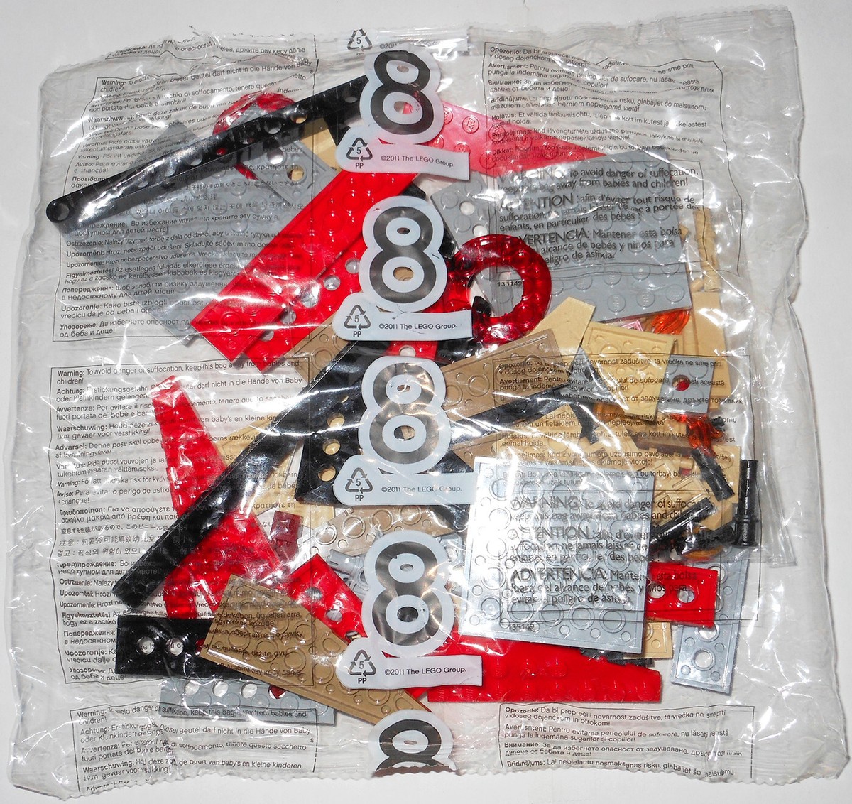 LEGO 70146 Flying Phoenix Fire Temple: 6 of 9 NEW SEALED BAGS: 4 5