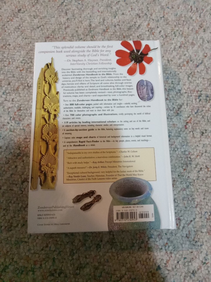 Zondervan Handbook to the Bible by Pat Alexander and David Alexander