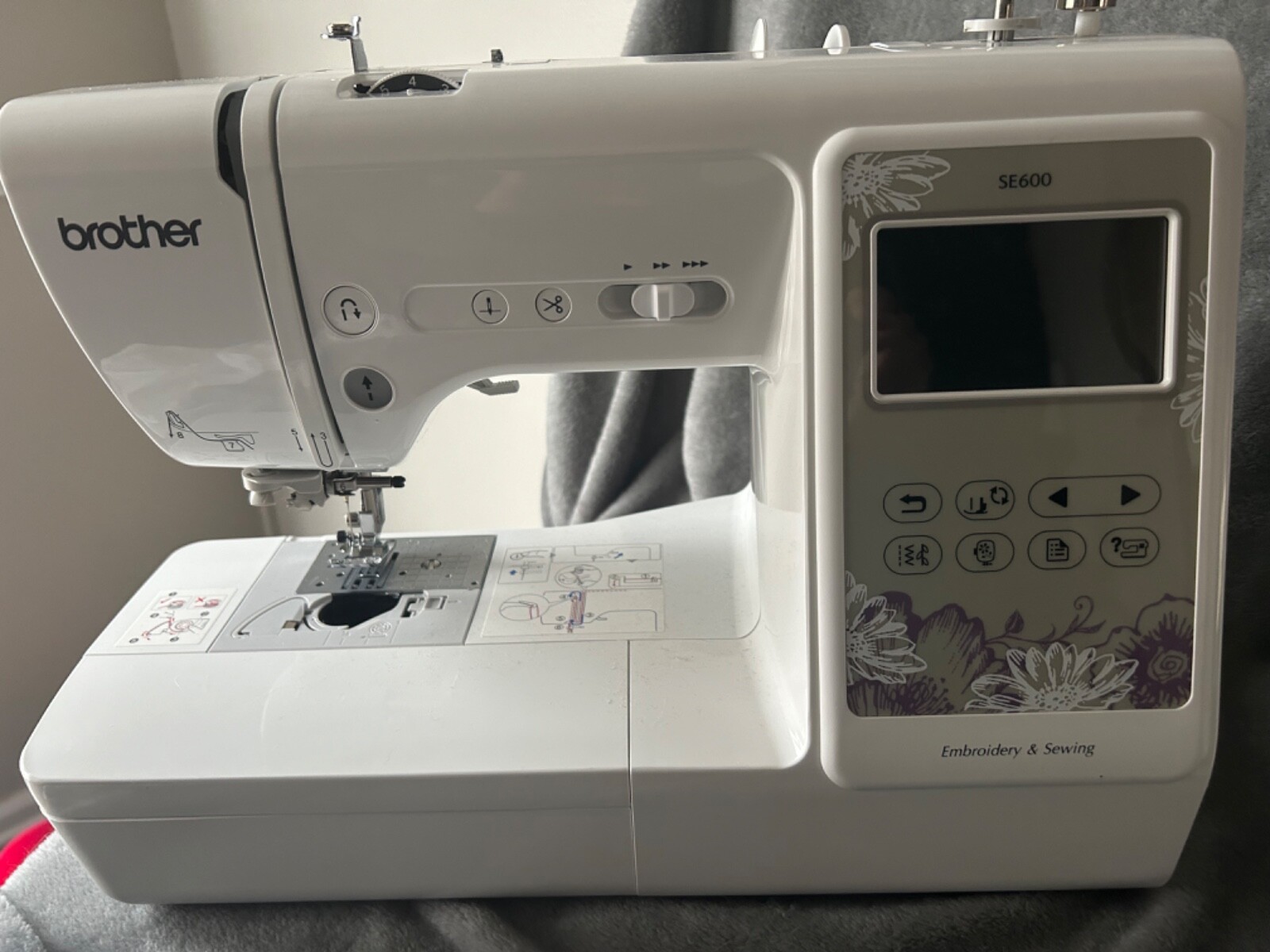 Brother SE600 Computerized Combo Sewing 12502649823 eBay