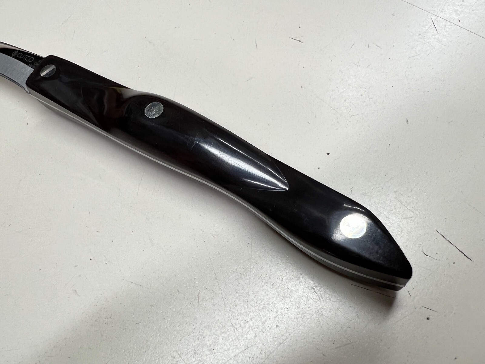 CUTCO CLASSIC HANDLE 3120 BIRD BEAK PARING KNIFE USA NICE eBay