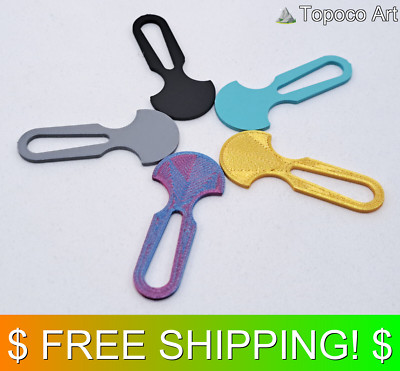 Shopping Cart Coin Trolley Key 6 Pack Minimalist Sturdy Quarter Grocery