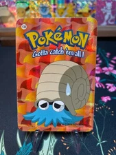 Omanyte #138 - Vintage Vending Machine Prism Sticker 2000 - Pokemon Card