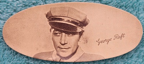 George Raft 1934 Carreras Film Stars Tobacco Card #46 Fair - Back Is ...