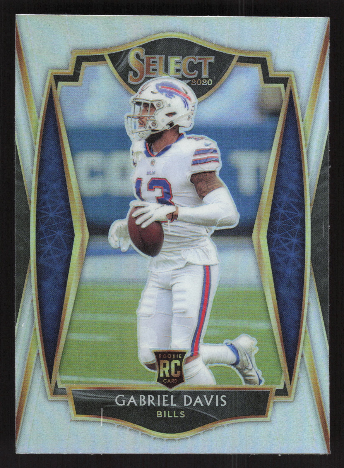 2020 Panini Select #182 Gabriel Davis Silver Prizm
