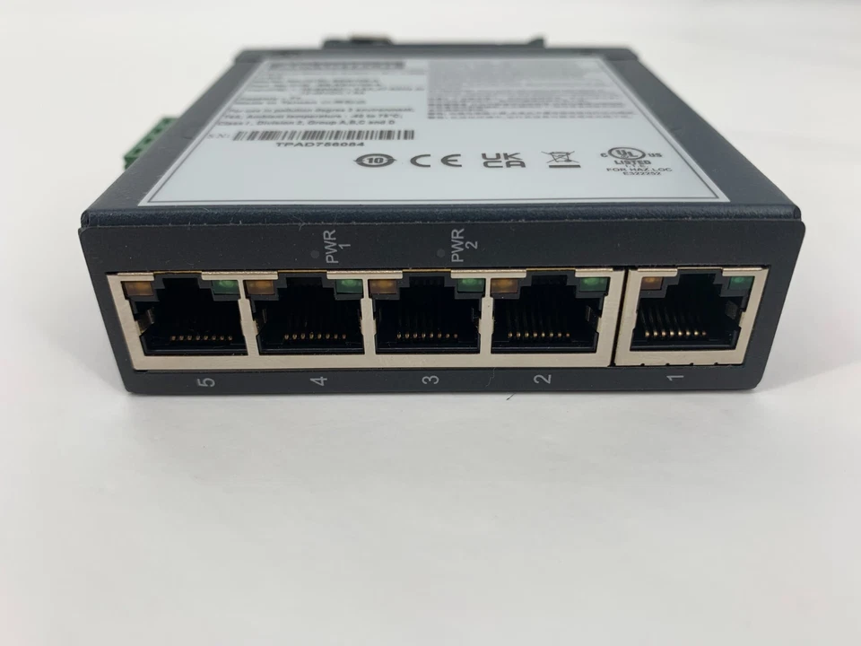 Advantech ESW105-A Network Switch Unmanaged 5 Ports IP405 FE Slim Type No Box - Image 3 of 4