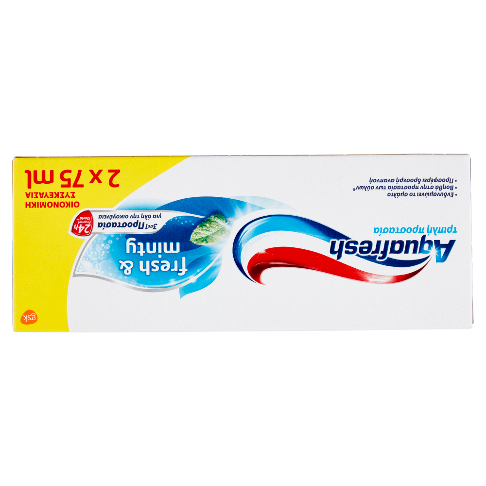 Aquafresh Dentifricio Tripla Protezione- 3 Conf. (6  tubetti  totali) da 75ml.