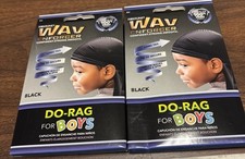 Do Rag For Boys Black By Firstline 2 Pack