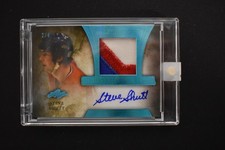 Steve Shutt 2016 Leaf Ultimate Signature Memorabilia Patch Autograph /4 Relic