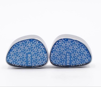 BQEYZ Weather Series Frost 0.78mm 2pin In-Ear Glass Faceplate Blue 4.4mm