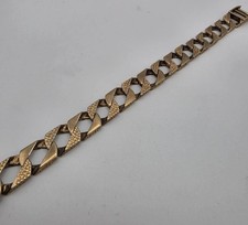 9ct Gold Bracelet 41.7g 9"