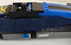 LEGO Marvel X-Men Blackbird X-Jet Vehicle Only (76022) - Built Ship