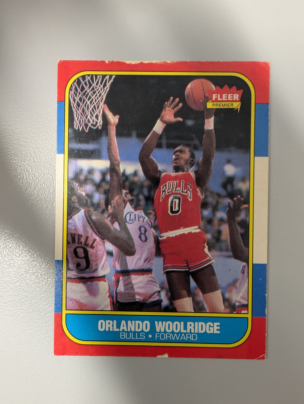 1986-87 Fleer #130 Orlando Woolridge