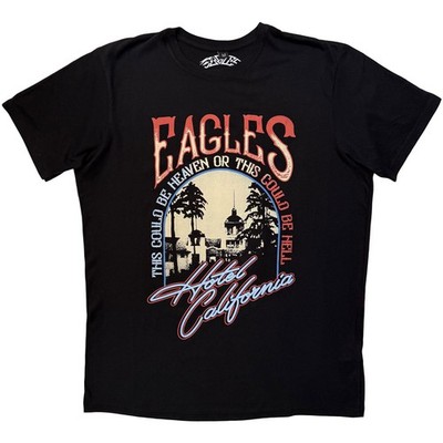 Eagles Heaven Or Hell Premium Official T-Shirt Mens