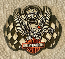Harley Davidson 2  Eagle Finished Line Checke...