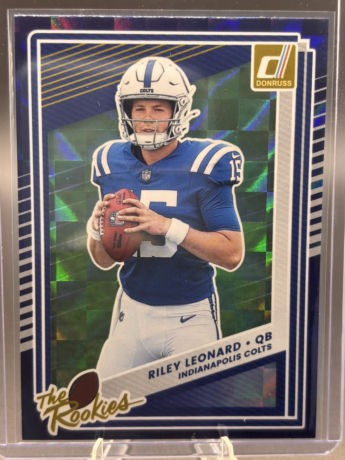2025 Donruss Riley Leonard The Rookies Rookie RC #28 Colts