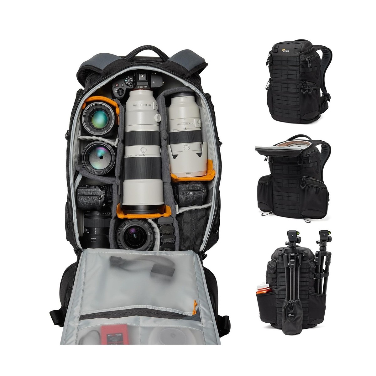 Lowepro ProTactic BP 450 AW III Camera Backpack, 4-Point Access
