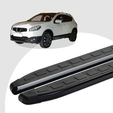 Trittbretter passend für Nissan Qashqai ab 12/2006-12/2013 (Model: DOLU, Farbe: 