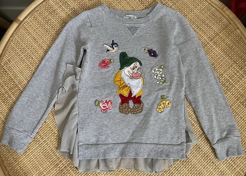 Monnalisa Girls Sweater Top- Size 5