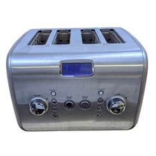 KitchenAid Architect 4 Slice Wide Slot Toaster Digital Display 1 Touch Button
