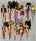 Vintage Barbie Dolls & Accessories 1960s Lot Of 10 + 1 Ken