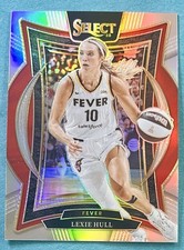Lexie Hull 2025 Panini Select WNBA CONCOURSE SILVER PRIZM Card #67 FEVER